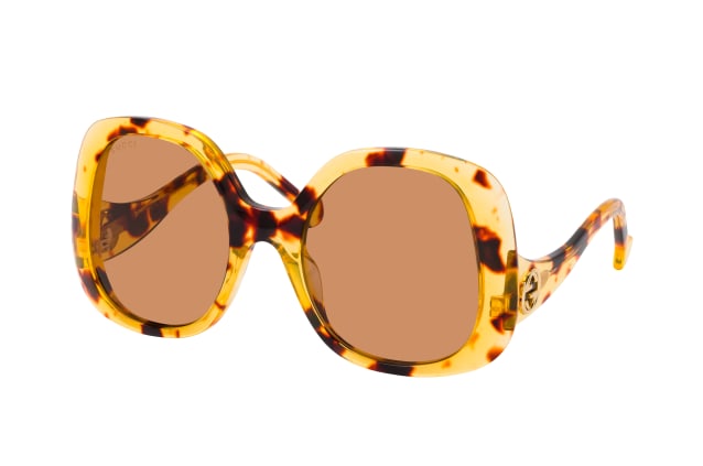 Gucci GG 1235S 002, ROUND Sunglasses, FEMALE