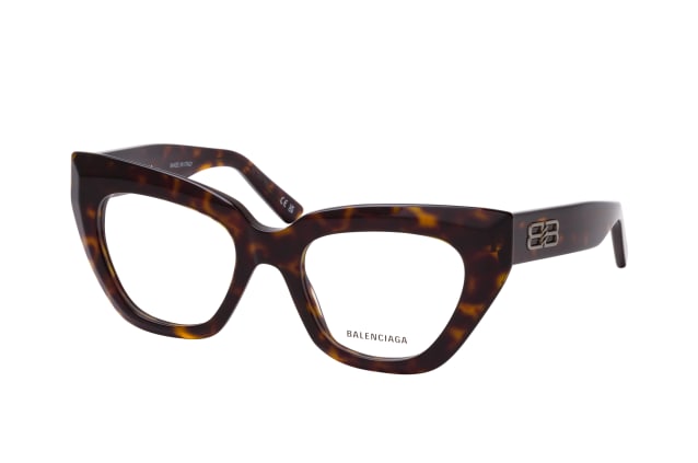 Balenciaga BB 0238O 002, including lenses, BUTTERFLY Glasses, FEMALE