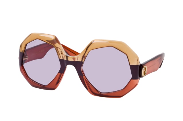 Gucci GG 1242S 002, SQUARE Sunglasses, FEMALE