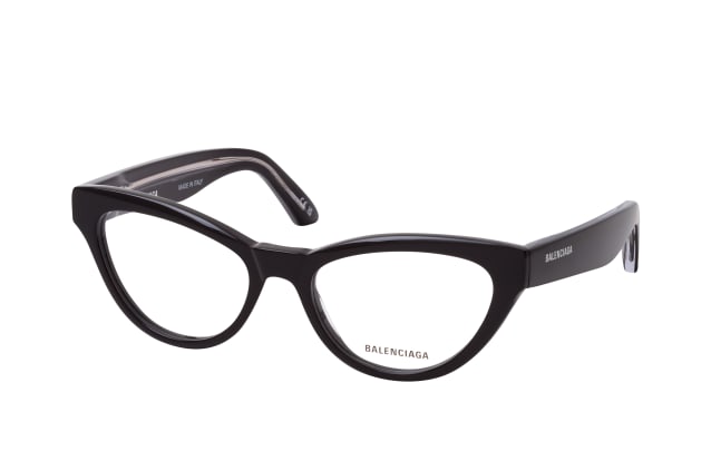 Balenciaga BB 0241O 001, including lenses, BUTTERFLY Glasses, FEMALE