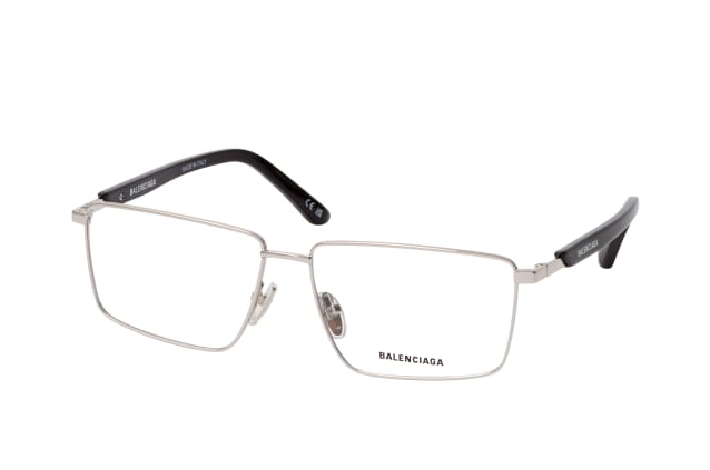 Balenciaga BB 0247O 001, including lenses, RECTANGLE Glasses, MALE