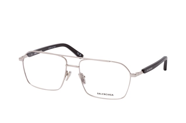 Balenciaga BB 0248O 001, including lenses, AVIATOR Glasses, MALE