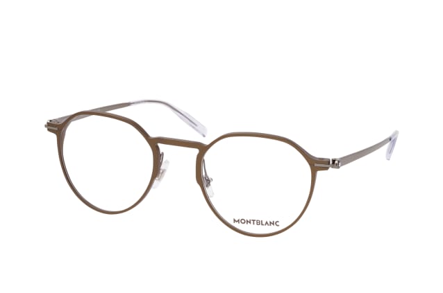 MONTBLANC MB 0233O 002, including lenses, ROUND Glasses, MALE