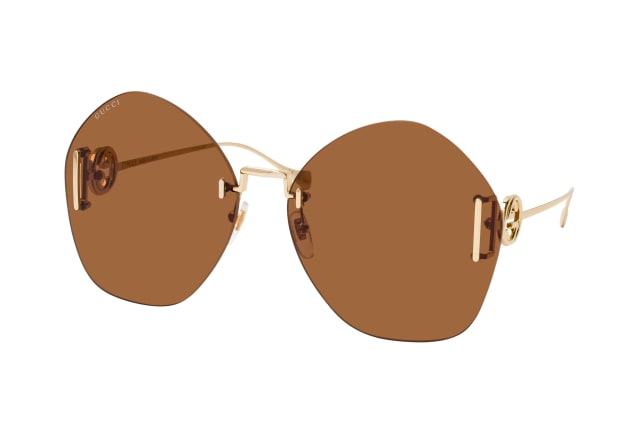 Gucci GG 1203S 003, ROUND Sunglasses, FEMALE