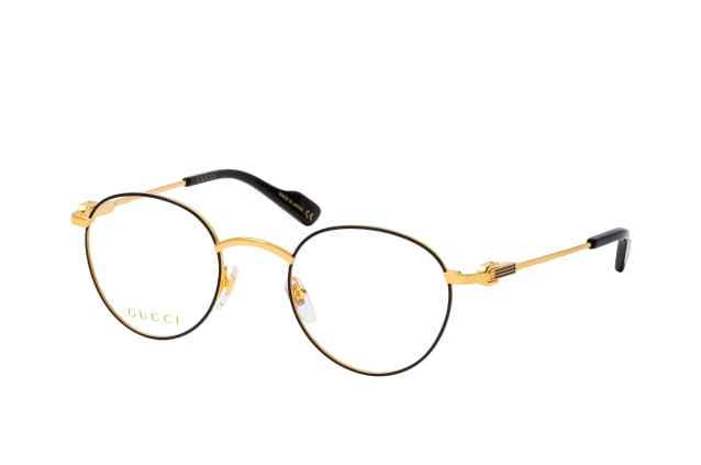 Gucci GG 1222O 001, including lenses, ROUND Glasses, MALE