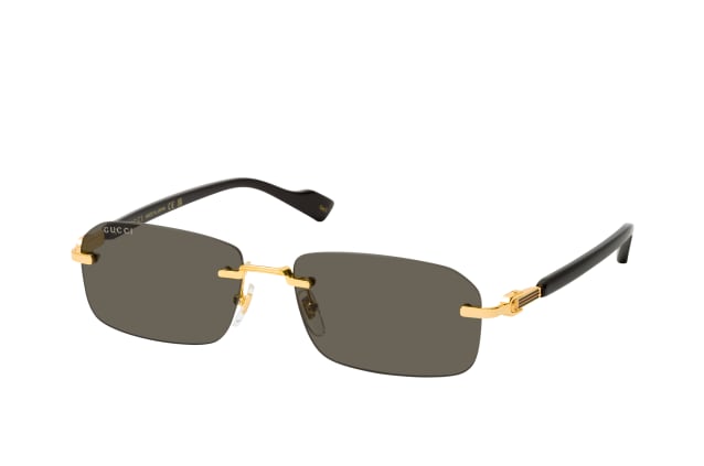 Gucci GG 1221S 001, RECTANGLE Sunglasses, MALE