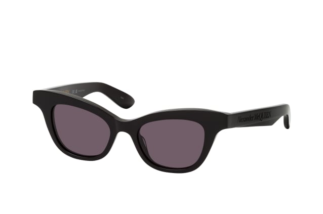 Alexander McQueen AM 0381S 001, BUTTERFLY Sunglasses, FEMALE, available with prescription