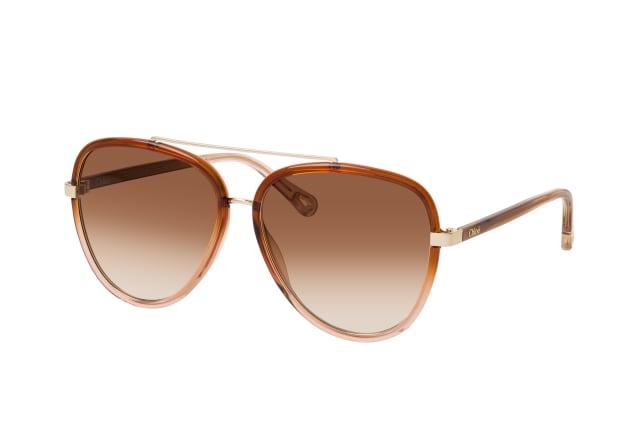 Chloé CH 0129S 002, AVIATOR Sunglasses, FEMALE