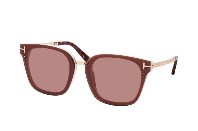 Tom Ford Philippa FT 1014 25E, SQUARE Sunglasses, FEMALE