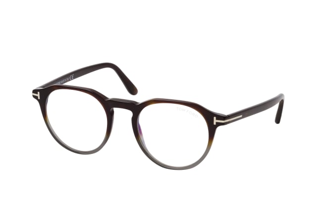 Tom Ford FT 5833-B 056, including lenses, ROUND Glasses, MALE