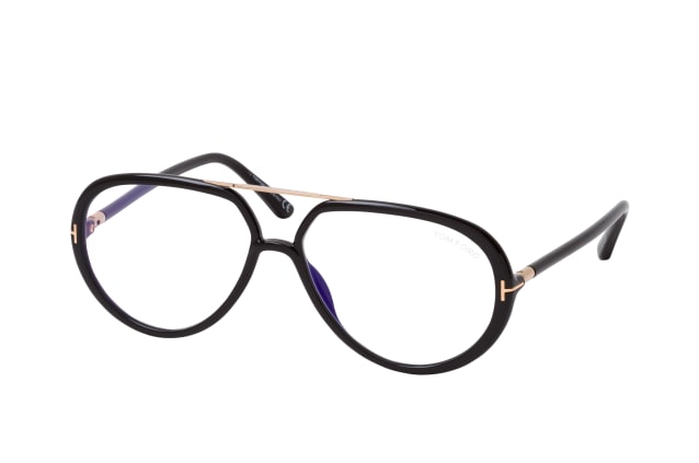 Tom Ford FT 5838-B 001, including lenses, AVIATOR Glasses, UNISEX