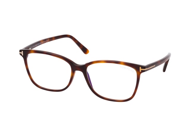 Tom Ford FT 5842-B 053, including lenses, SQUARE Glasses, FEMALE