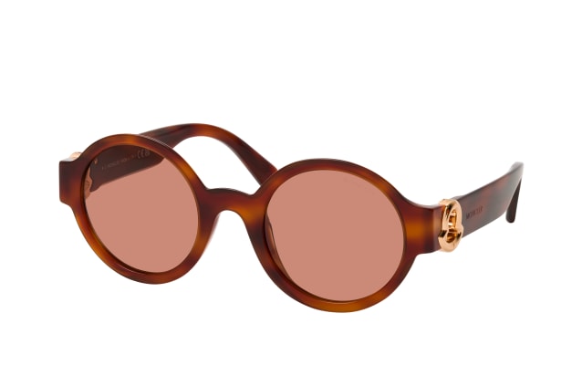 MONCLER ML 0243 54E, ROUND Sunglasses, FEMALE