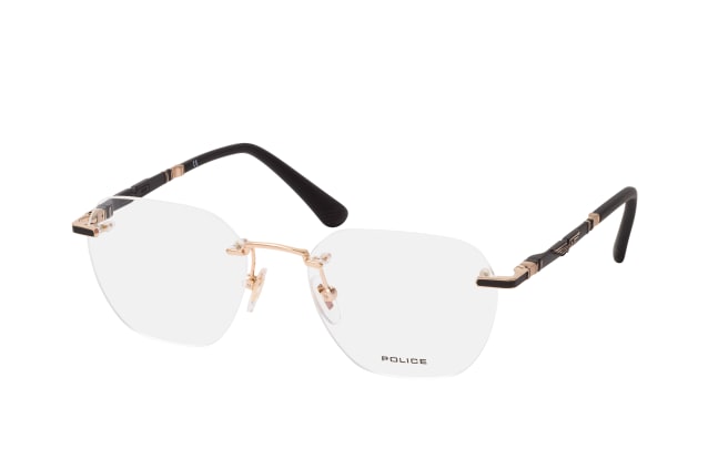 Police VPLF 83 0302, including lenses, SQUARE Glasses, MALE