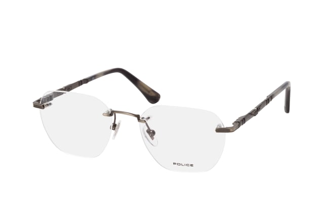 Police VPLF 83 0K20, including lenses, SQUARE Glasses, MALE