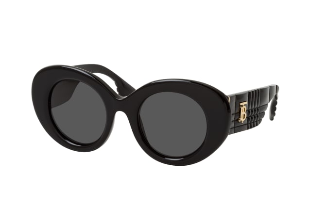 Burberry BE 4370U 300187, ROUND Sunglasses, FEMALE