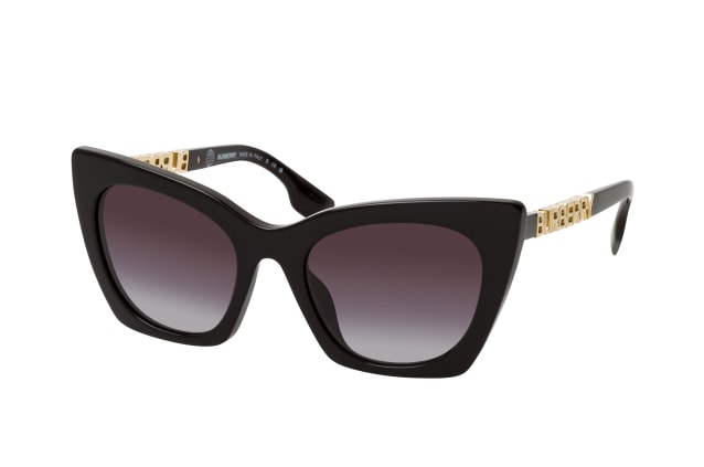 Burberry BE 4372U 30018G, BUTTERFLY Sunglasses, FEMALE