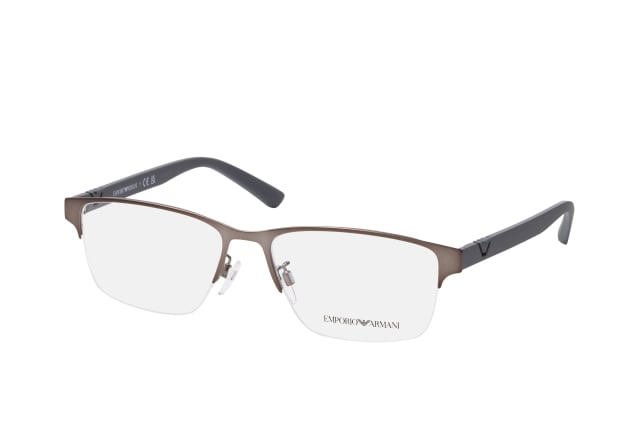 Emporio Armani EA 1138 3003, including lenses, RECTANGLE Glasses, MALE