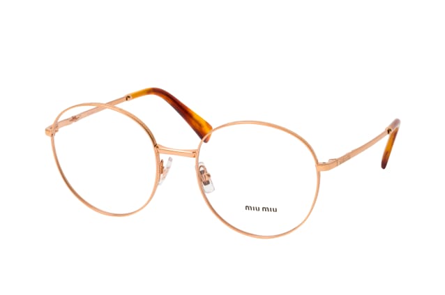 Miu Miu MU 51VV ZVF1O1, including lenses, ROUND Glasses, FEMALE