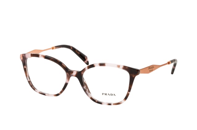 Prada PR 02ZV ROJ1O1, including lenses, BUTTERFLY Glasses, FEMALE