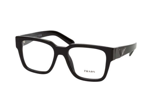Prada PR 08ZV 1AB1O1, including lenses, SQUARE Glasses, MALE