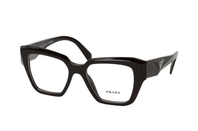 Prada PR 09ZV 1AB1O1, including lenses, SQUARE Glasses, FEMALE