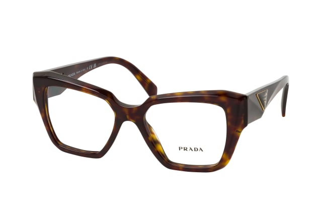 Prada PR 09ZV 2AU1O1, including lenses, SQUARE Glasses, FEMALE