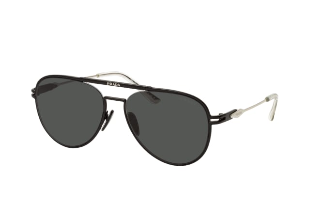 Prada PR 54ZS 1BO5S0, AVIATOR Sunglasses, MALE
