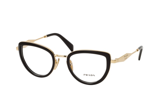 Prada PR 54ZV 1AB1O1, including lenses, BUTTERFLY Glasses, FEMALE