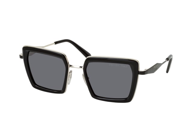 Prada PR 55ZS 1AB5Z1, SQUARE Sunglasses, FEMALE, polarised