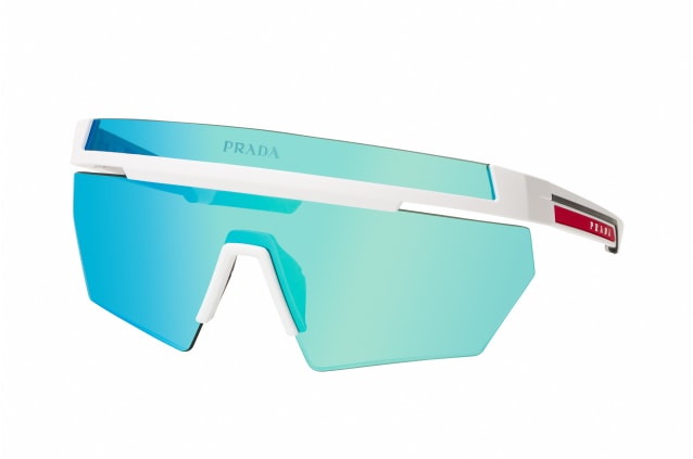 Prada Linea Rossa PS 01YS AAI08R, SINGLELENS Sunglasses, MALE