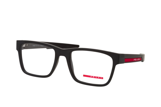 Prada Linea Rossa PS 02PV 1BO1O1, including lenses, SQUARE Glasses, MALE