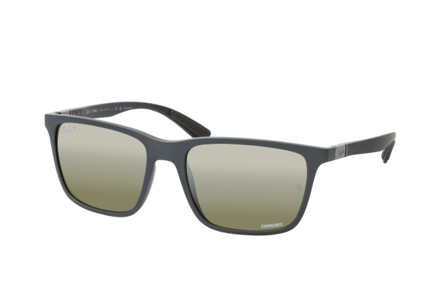 Ray-Ban RB 4385 60175J, SQUARE Sunglasses, MALE, polarised, available with prescription