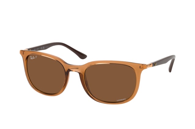 Ray-Ban RB 4386 6652AN, SQUARE Sunglasses, UNISEX, polarised