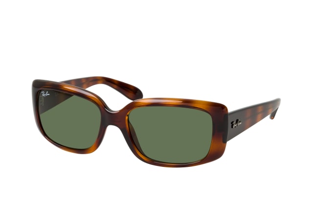 Ray-Ban RB 4389 710/31, RECTANGLE Sunglasses, FEMALE, available with prescription