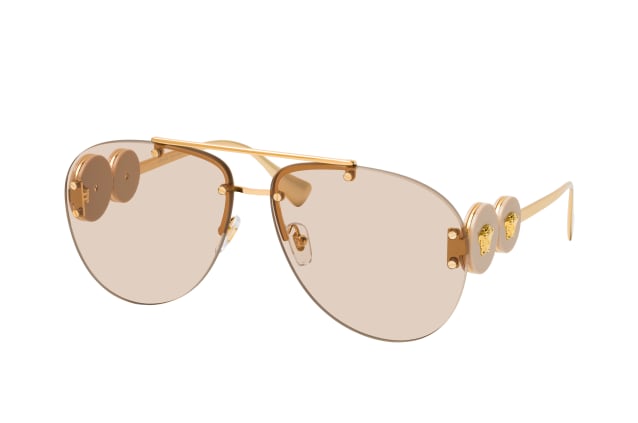 versace ve 2250 148693, aviator sunglasses, female
