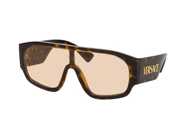 versace ve 4439 108/73, singlelens sunglasses, female