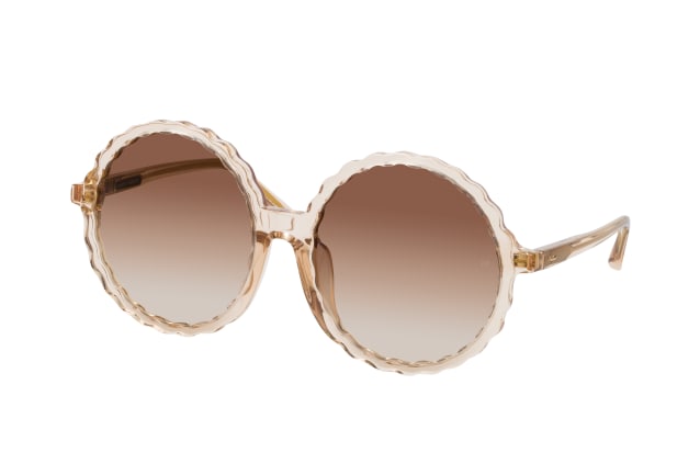 Linda Farrow LFL 1354 SUN C3, ROUND Sunglasses, FEMALE