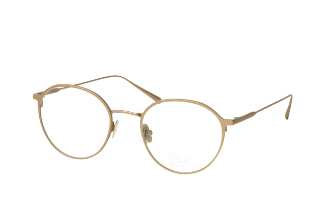 Ultralight Titan Rosefinch 1406 H21, including lenses, ROUND Glasses, MALE
