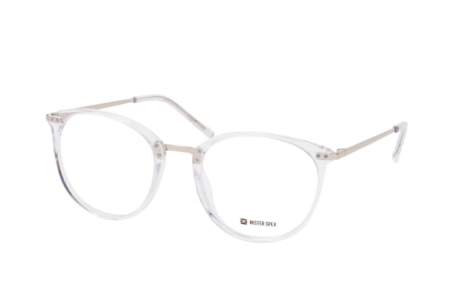 Mister Spex Collection Zaloon 1390 A12, including lenses, ROUND Glasses, FEMALE