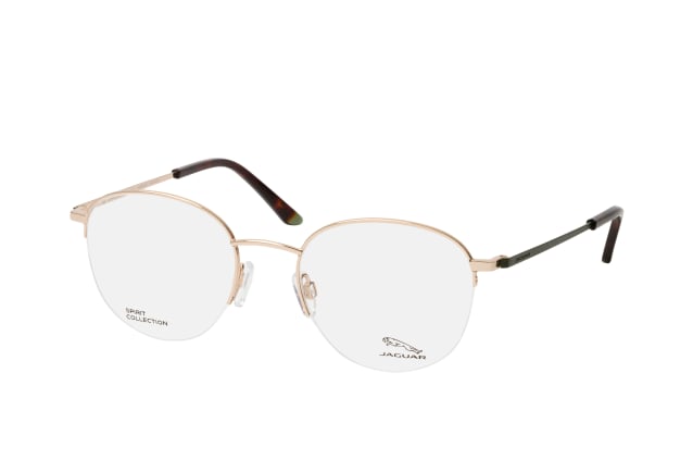 Jaguar 33622 8200, including lenses, ROUND Glasses, MALE