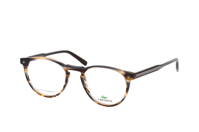 lacoste l 2601nd 210, including lenses, round glasses, male