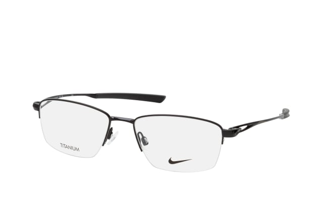 Nike NIKE 6045 001, including lenses, RECTANGLE Glasses, MALE