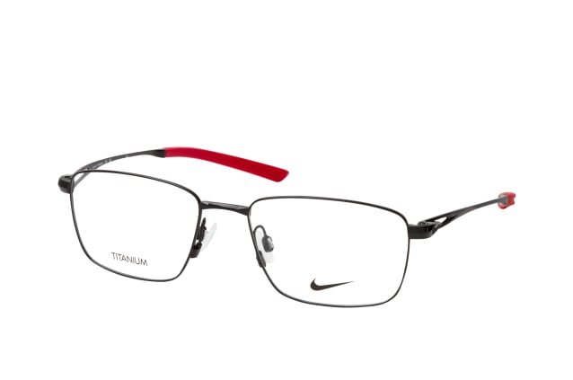 Nike NIKE 6046 006, including lenses, RECTANGLE Glasses, MALE