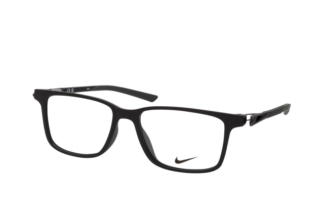 Nike NIKE 7145 001, including lenses, RECTANGLE Glasses, MALE