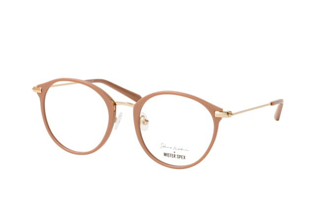 Sabina Markin x Mister Spex Blush gold, including lenses, ROUND Glasses, FEMALE