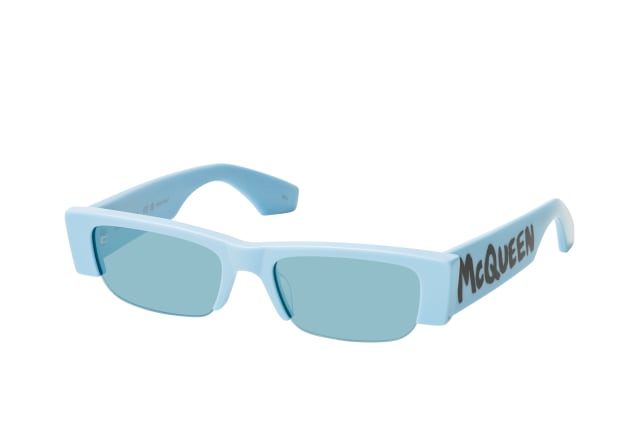 Alexander McQueen AM 0404S 004, RECTANGLE Sunglasses, FEMALE