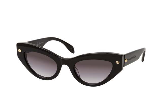 Alexander McQueen AM 0407S 001, BUTTERFLY Sunglasses, FEMALE