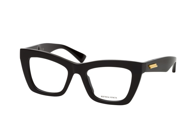 Bottega Veneta BV 1215O 001, including lenses, BUTTERFLY Glasses, FEMALE