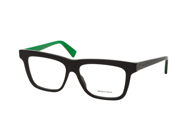 Bottega Veneta BV 1227O 010, including lenses, SQUARE Glasses, MALE